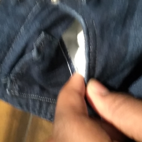 H&M Skinny Jeans dark blue with front and back pockets - Picture 5 of 6